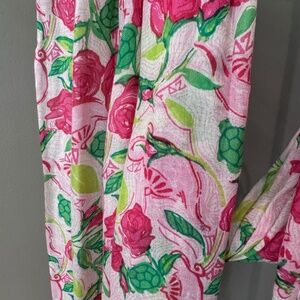 Lilly Pulitzer Delta Zeta Sorority Scarf Rare